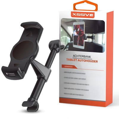 Xssive Tablethouder Auto - Verstelbaar - Tablet Houder Auto - Geschikt voor iPad - Autohouder Achterbank