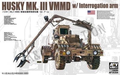 AFV Club Modelbouwpakket Militaire voertuigen - 35354 Husky MK.III VMMD w/Interrogation arm Plastic - 1:35 - Modelbouw