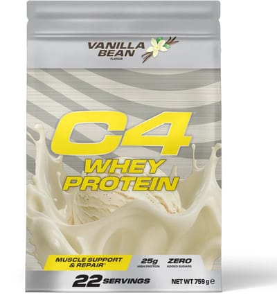 Cellucor C4 Whey Protein - Proteine Poeder - Eiwitpoeder - Proteine Shake - Vanilla Bean - 759 gram (22 porties)