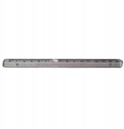 Liniaal Transparant Pratel 15cm - Klein en Plat