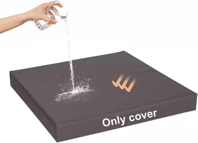 Waterdichte Kussenhoes - Dikke Hoes - Buitenmeubels Beschermen - Met Rits - 90x200x15cm - Grijs