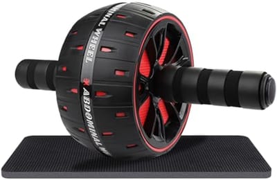 Automatische Abrollwiel voor Buikspiertraining - 4D Buikoefenrol met Elleboogondersteuning voor Thuisfitness