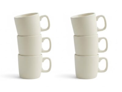 Royal Boch Kitchen Mok Roeland 0.2L set van 6