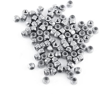 Duurzame RVS Hexagonale Lock Nuts M2-M12 met Nylon Inzet voor Veilige Bevestiging en Montage