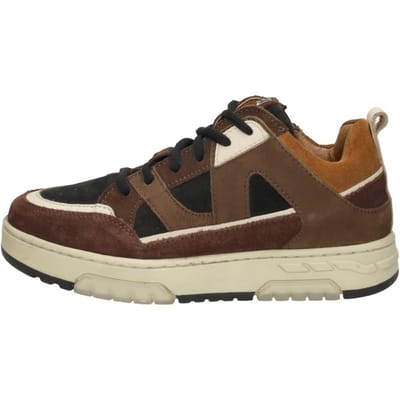 KEQ Veterschoenen Laag Veterschoenen Laag - Donkerbruin - Maat 25