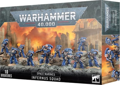 Figurine Games Workshop Warhammer 40k - Space Marines Escouade Infernus