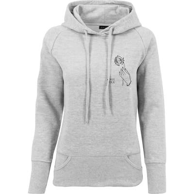 Mister Tee - Only Love Hoodie/trui - XL - Grijs