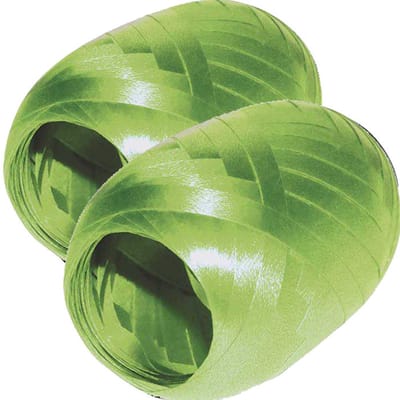 2x Inpaklint Krullint Decoratielint Cadeaulint Sierlint - Lichtgroen - 20m x 5mm