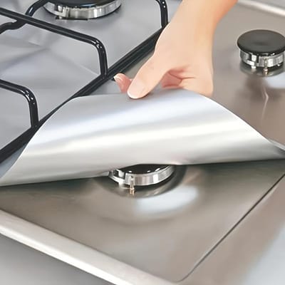 [Oliebestendige Kachelbeschermer] Oliebestendige Keuken Gasfornuis Beschermmat | Gasfornuis Voering, Kookplaat Afdekking, Keukenaccessoires