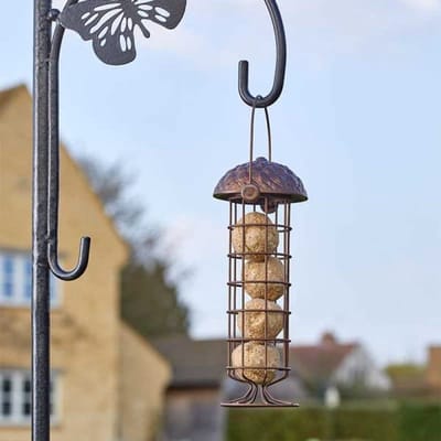 26 cm Eikel Vogelvoederbak voor Buiten - Hangende Voederstation voor Wilde Vogels