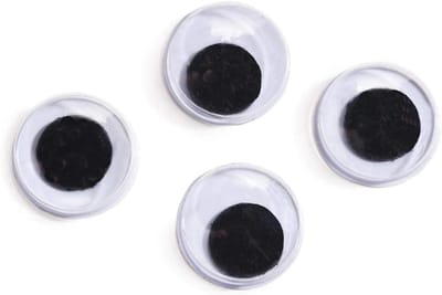 Wiggle Oogjes - Knutselogen - Creatief Knutselen - Zelfklevend - 15mm - Meerkleurig