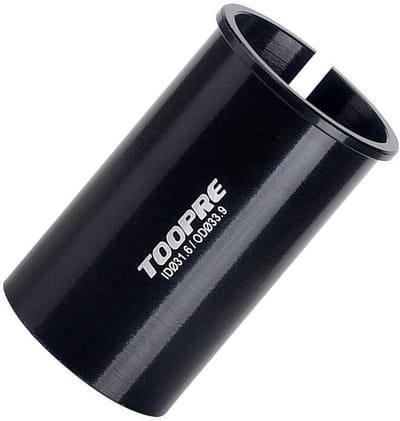 Fiets Zadelpenbuis Adapter Shim voor MTB en Racefiets - Ondersteuning van Diverse Maten