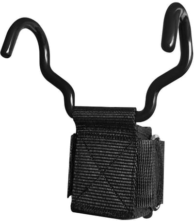 Dailygoods- Polsbanden Heavy Duty - Brede Handsteun - Antislip Rubber - Ergonomisch Ontwerp - Voor Deadlift/Pull Up - Verhoogt Draagvermogen - Gewichthefhaken