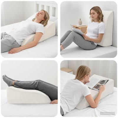 vidaXL - Been - Kussen - 68 - x - 41 - x - 24 - cm - PU - Schuim - Wit