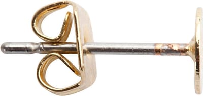 Oorstekers, L: 13 mm, verguld, 10 stuk/ 1 doos