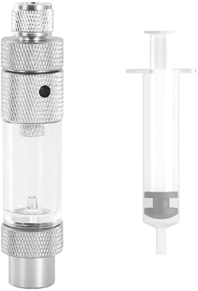 Dailygoods- Bellenteller Aluminiumlegering - CO2-Regelaar - Niet-Terugslagklep - Duurzaam - Transparant Venster - Eenvoudige Installatie