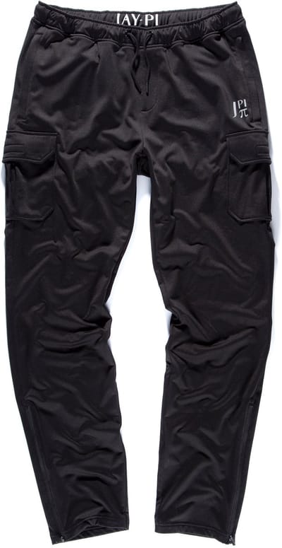 JAY-PI - Heren - Functionele cargobroek outdoor basic fit - Zwart - Maat 3XL