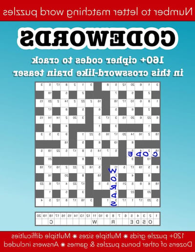 Woordspel Puzzelboek - Cijfer Codes - Hersenen Trainen - 160+ Puzzels - 104 Pagina's - Multicolor