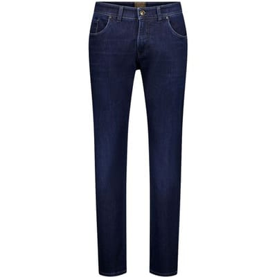 Gardeur Jeans Trama Luxurious 5-Pocket Cotton Cashmere Denim Dark Stone Used / male