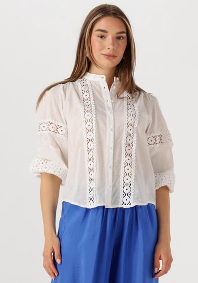 Lollys Laundry Junell Shirt Ls Dames - Jurken - Wit - Maat L