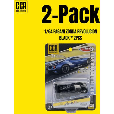 Environ 1/64 Série Pagani Zonda Revolucion Voiture de Course Jouet Modèle Moulé sous Pression Miniature Roues Libres Collection Cadeau Pour Enfants Garçons Enfant