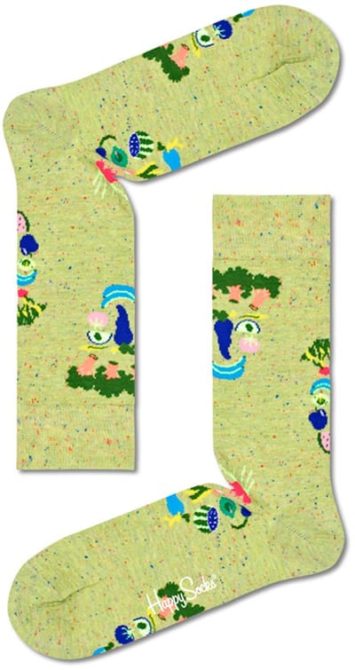 Happy Socks unisex sokken healthy glow groen
