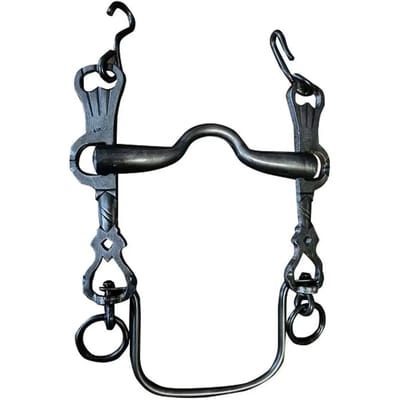 Mors Spaans voor articulerend stalen paard Zaldi 5/8 nº2C