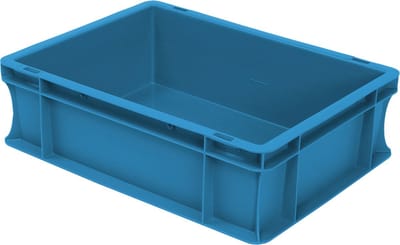 Alpac Stapelbak - Opbergbak - 400 x 300 x 120 mm - 10L - Blauw