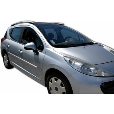 J&J AUTOMOTIVE | Heko Deflecteurs d'air Déflecteurs de Vent Pour Peugeot 207 2006-2012 5P. Berlina