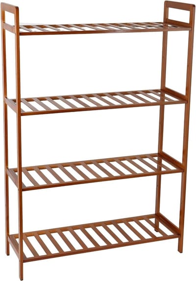 Staand-rek-keukenrek-opbergrek-hout-4-etages-badkamerplanken-opbergplank-keuken-balkon-woonkamer-werkkamer-bruin-70-x-25-x-100-cm .