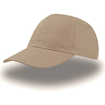 Atlantis Headwear Start Six Cap AT613 - Khaki - One size