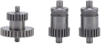 Dailygoods- Extruderwiel Geharde Stalen Dubbele Aandrijving - Reductie Uitrusting - Vervangen Versleten Wielen - Voor Raise3D Pro2/E2/Pro3 - Slijtvaste Constructie - 3D-printeronderdeel