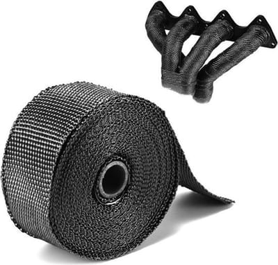 Nixnix® - Hitteband - 5m rol - 5cm breed - Heat wrap - Zwart