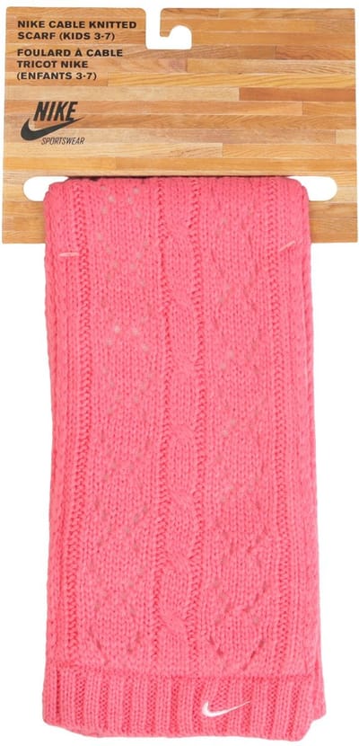 Nike Gebreide Kinder Wintersjaal Roze 3–7 jaar Halsdoek Wintersjaal Scarf