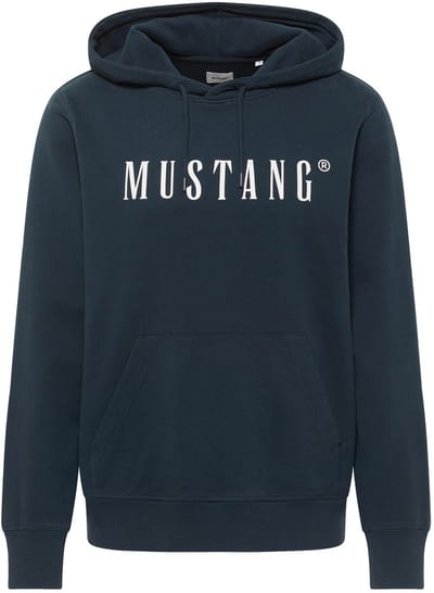 Mustang Heren Sweatshirt BRONSON regular fit Blauw 3XL Volwassenen
