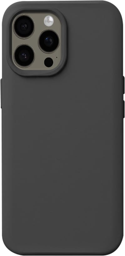 Rhinoshield, Hoesje Geschikt voor iPhone 16 Pro Max SolidX Schokbestendig Draadloos Opladen, Zwart