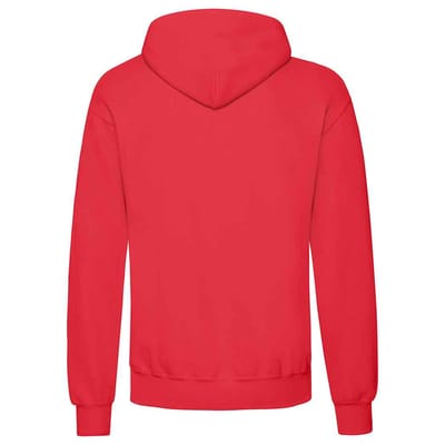 Fruit of the Loom Unisex Volwassen Klassieker Hoodie (Rood)