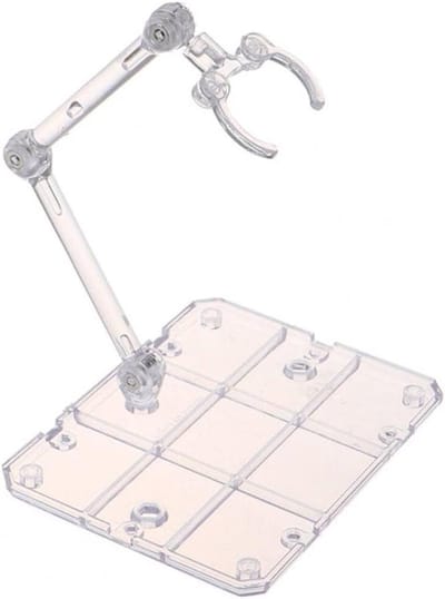 Actiefiguur Standaard - Display Steunen - Figuren Presenteren - Vrij Assembleerbaar - 9.5 x 7.5 cm - Transparant