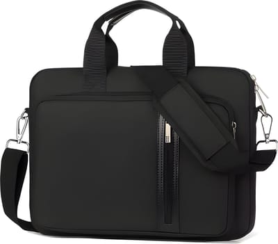 Avoir Avoir® - Laptoptas - Multifunctionele Laptoptas 10-14 inch - Heren en Dames - Schouder- en Handtas met Schokbestendige Bescherming-Laptoptas voor op reis- Zwart