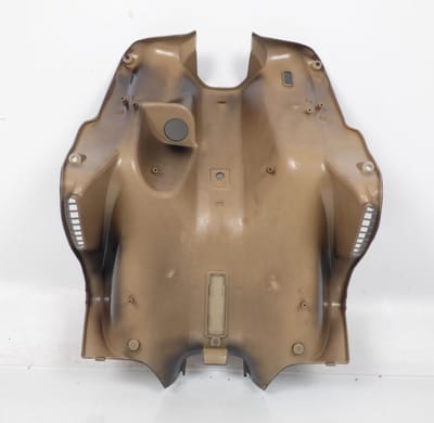 achterschort een voor scooter yamaha 50 aerox 1997 tot 2012 glanzend zwart / yj-8653 nieuw