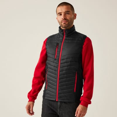 Jas Hiking Heren Geïsoleerd Stretchy Bodywarmer