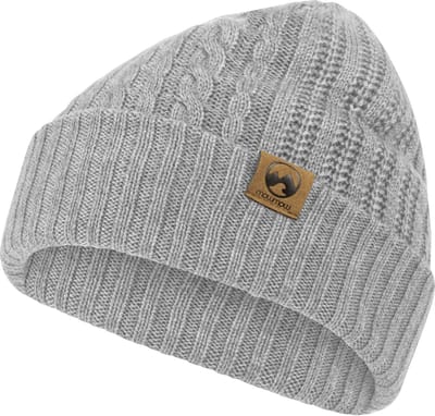 MowMow Muts Merino - Beanie - Kabelpatroon - Heren - Dames - Natuurlijk en Duurzaam