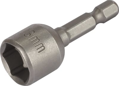 wolfcraft - Dopsleutel 13 - Magnetische - Bit - HEX - Schroevendraaier - 1383000