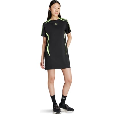 Adidas Originals Teamgeist Adicolor Tee Dress Maat: S | Blousejurken Outlet | Dames | Zwart