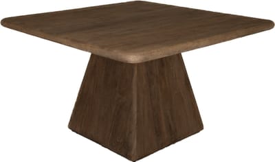 Tower Living Eetkamertafel Asti Vierkant Bruin 130cm