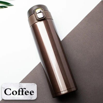 500ML Roestvrijstalen Thermosbeker met Stuiterdeksel Vacuümfles Thermosbeker Koffie Thee Melk Thermosfles 500ml