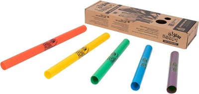 Percussiebuizen Set - Melodische Buizen - Muziek Maken - Chromatisch Afgestemd - 5 Stuks - Veelkleurig