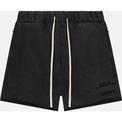In Gold We Trust The Strict Short Black Größe: XS | Kurze Sporthosen Outlet | Unisex | Schwarz