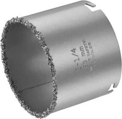 IRIWN TCT gatzaag, diameter 83mm, voor steen