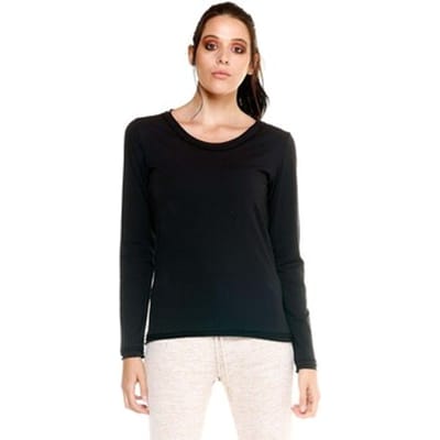 T-Shirt Lange Mouw Leone 1947 Woman Long Sleeves Leisure
